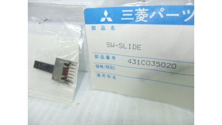 Mitsubishi  431C035020 slide switch